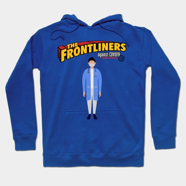 The Frontliners doctors Hoodie by opippi